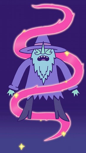 Sometimes u just gotta call upon the old gods.. #animation | Wizard of Barge