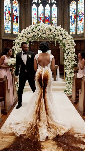 Chaotic Wedding Moments: Bride's Dress Mishap