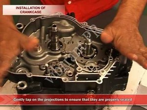 How to maintain , Assembly of Crankcase, How to maintain motorcycle