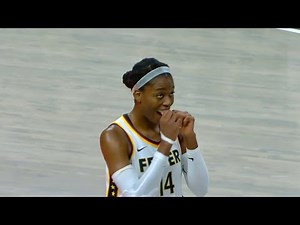 Last two minutes of Connecticut Sun vs Indiana Fever