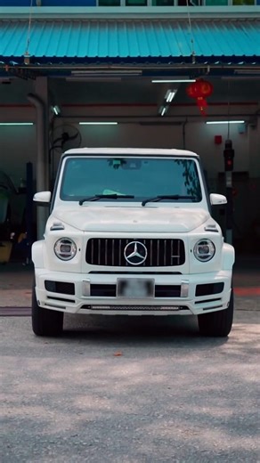 G-Wagon with RIGID 30inch SR-Series LED Light Bar 👀