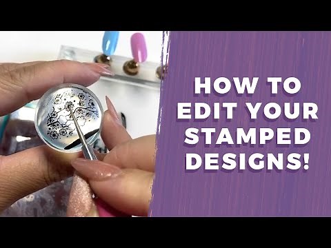 How to Edit Your Stamped Image - Maniology LIVE!