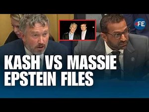 Thomas Massie Challenges Kash Patel on Epstein Client List