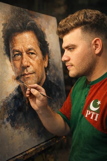i make imran khan paint art imran ahmed khan niazi #ik #imrankhanzindabad #imrankhan #fyp #pakistan