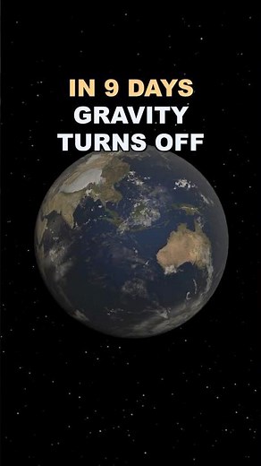 On August 12, Gravity Turns Off. So We Did It. #universe