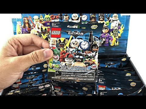 LEGO Batman Minifigures Series 2 - 60 pack BOX opening!