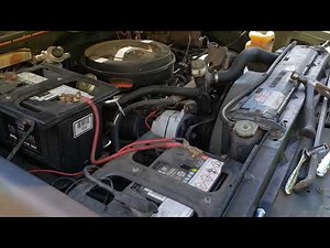 M1028A2 CUCV Project: - BATTERIES DRAINING - FIXED! Changed out passenger alternator.