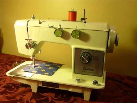 NIFTYTHRIFTYGIRL: Wards Signature UHT J276D sewing machine
