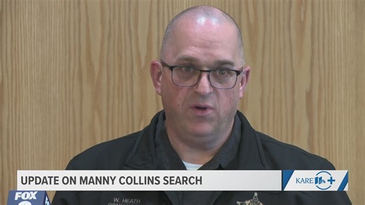 Anoka County Sheriff's Office gives update on missing teen Jordan 'Manny' Collins Jr.