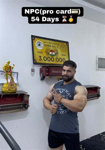 NPC Pro Card in 54 Days: Motivation and Bodybuilding Progress