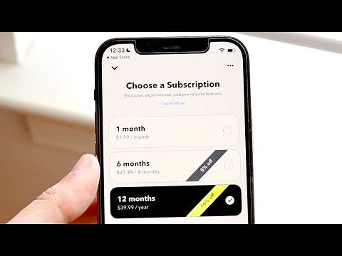 How To Upgrade To Snapchat+ (Snapchat Premium)!