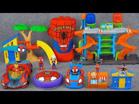 Marvel Spiderman Collection Unboxing Review| LEGO Marvel City Mega Car Wash | Spidey Playground