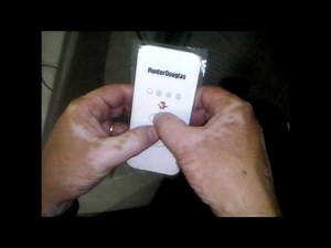 Control remoto Hunter Douglas