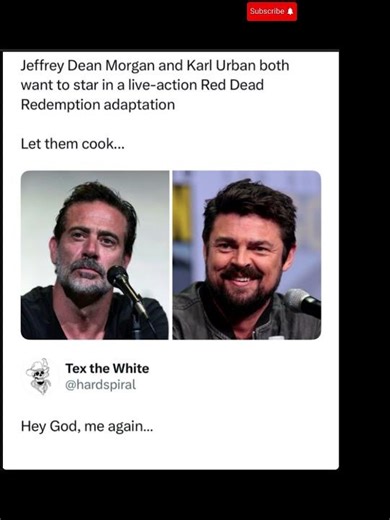 Jeffrey Dean Morgan Says He'd Play Arthur Morgan in 'Red Dead Redemption' Movie In a Heartbeat