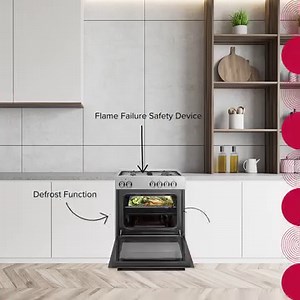 The Defy New York Multifunction Gas Electric Stove is the perfect blend of convenience, style and safety. 🔥 With the versatility of its gas hob, you can effortlessly prepare all your favourite meals, even during loadshedding. The hob is also equipped with a flame failure safety device, designed to ensure your protection. | Defy