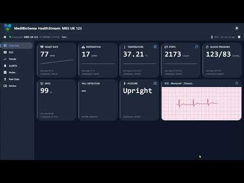 MBS HealthStream2 - VitalPatch RPM/ECG Dashboard