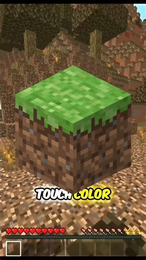 Minecraft But I Can't Touch Green Color 🟢❌ #minecraft #shorts #challenge