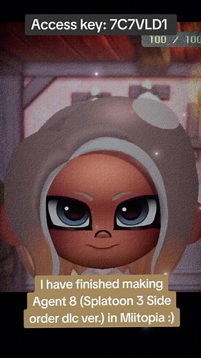 Agent 8完成！Miitopiaでのスプラトゥーン3サイドオーダー