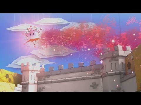 All Big Paint Star Color Restoration Scenes - Paper Mario: Color Splash Walkthrough