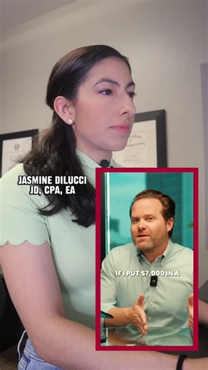 Jasmine DiLucci | Tax Attorney, CPA, EA on Instagram: "For more actual tax law from a tax attorney, follow ✅ @taxleveragejd"