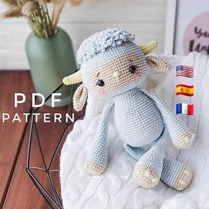 Yeti Amigurumi Crochet Pattern: Abominable Snowman Toy (PDF Pattern) - Etsy