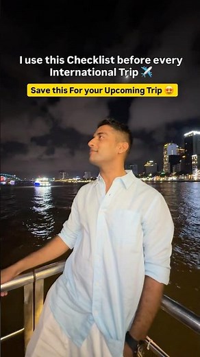 International Travel Checklist 2026 — Passport, eSIM, Apps, Tickets ✈️ #travel #2026