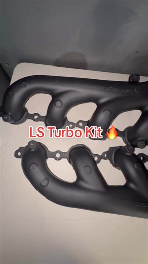 Hot side looking violent. 🥵🔥 Full LS turbo kit freshly Cerakoted for maximum heat control and a finish that hits just as hard as the boost. #cerakote #lsturbo #turbo #fabrication #powdercoating