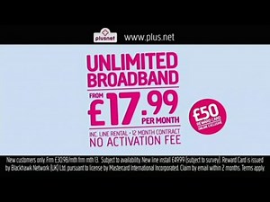 Plusnet - Fear of Numbers (2020, UK) (June)