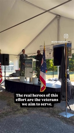 Cuyahoga County, with the help of CHN Housing Partners, Cleveland West Veterans Housing and others, is creating 445 new affordable homes at 3311 West 73rd Street with $5.5 million in federal HOME funds through the Department of Housing and Community Development. Under the leadership of Director Tony Scott and County Executive Chris Ronayne, we’re expanding access to safe, supportive, and sustainable housing for residents across the county. This is the New Cuyahoga, where everyone has a place to 
