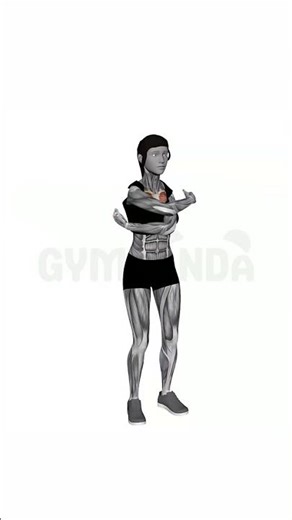 Back Slaps Wrap Around Stretch - Perfect Form Guide #shorts