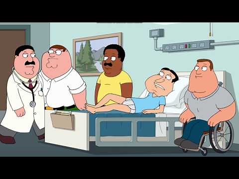 Family Guy Video HD - Quagmire's balls bitten off from shark