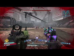 Hyperius the Invincible OP10 vs Antagonist & Hydra + build | Salvador | Borderlands 2