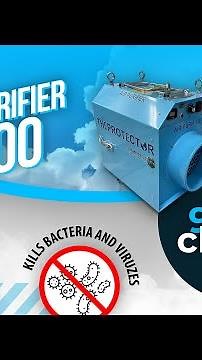 Air Purifier 500 / Industrial & Commercial Grade Scrubber / Hepa Filter / Carbon Filter / UV Light