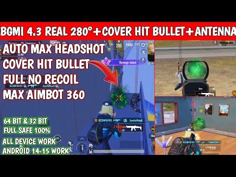 BGMI 4.3 AIMBOT OBB | BGMI ANTENNA CONFIG FILE 4.3 | BGMI NO RECOIL CONFIG 4.3 | BGMI AIMBOT OBB 4.3