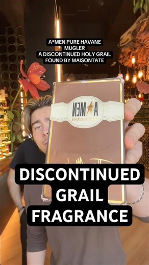 @m@muglerURE HAVANE DISCONTINUED #fragrance REVIEW @Mai@Maison_Tateerfume #parfum #mugler #cologne