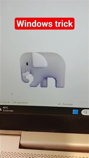 Windows trick hack Bloc notes astuces Unicode