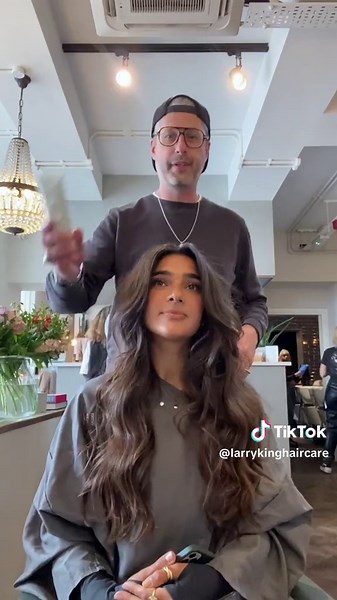 Voluminous Blow Dry Tutorial with Steffit: Larry King Haircare Products