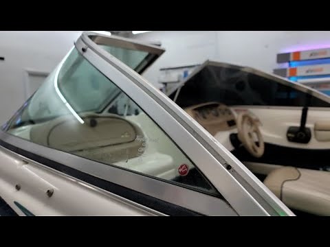 Limo Boat Windshield Tint