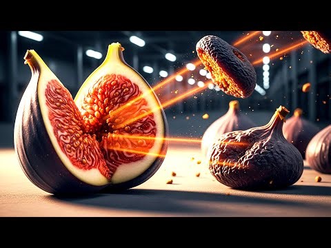 Inside an Industrial Fig Processing Facility: From Fresh Figs to Dried Products