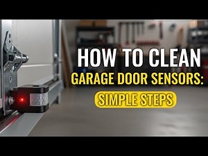 How to Clean Garage Door Sensors: Simple Steps