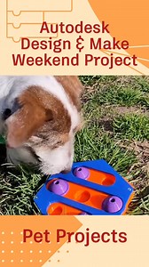 2K views | Autodesk Design & Make Weekend Project: Pet Projects!      Use Tinkercad to make something fun and/or useful for your faithful companion! https://www.tinkercad.com/blog/weekend-projects-pet-projects #AutodeskDesignAndMake #TinkercadProjects | Tinkercad | Facebook