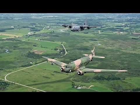 AC-47 Spooky, AC-130J Ghostrider Perform Gunship Heritage Flight