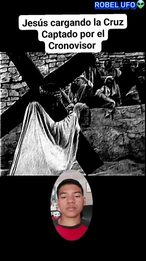 Jesús captado cargando la cruz captado por el Cronovisor #misterio #UFO #ovni #religion | Agente R