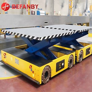 [Hot Item] Automated Guided Vehicle Trackless Electric 10 Ton Agv for Factory