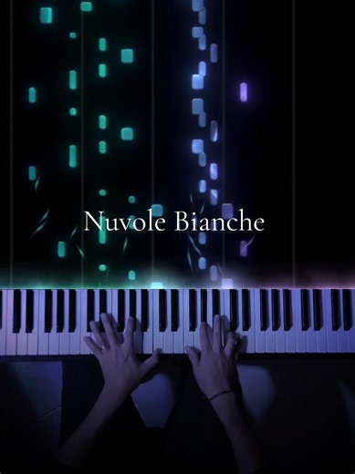 Nuvole Bianche - Ludovico Einaudi [Piano Tutorial] #ludovicoeinaudi #pianocover #nuvolebianche #relaxingmusic #pianofelt