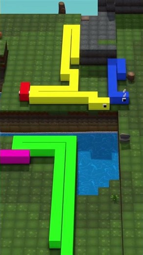 IT'S LAUNCH DAY 🐍 my couch Snake game is out. every hit shrinks you, length is your health bar