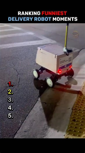 Ranking Funniest Robot Delivery Fails 🤖🤣