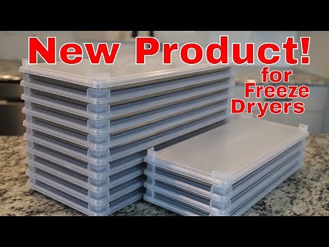 Stackable Tray Lid for Freeze Drying #traylid #freezedryingsupplies #harvestrightfreezedryer