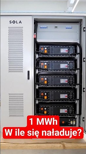 1 MWh Energy Storage in Practice! How Fast Will It Charge? #energy #energystorage #energy
