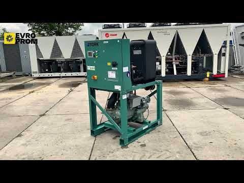York YCSE0181 | 180 kW Watercooled Chiller | R134A | Hitachi Screw Compressor | Excellent Condition